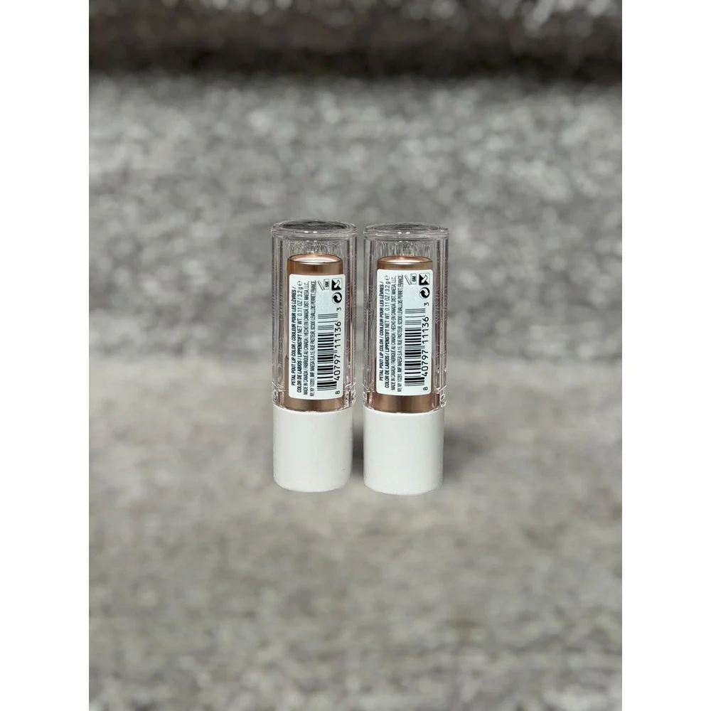 NEW Discontinued Flower Beauty Petal Pout Lot of 2 Pink Dusk Cream Lipstick - Picture 4 of 8